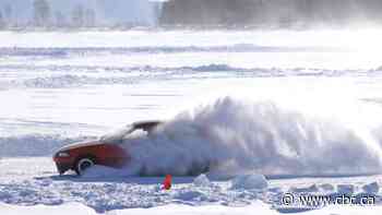 Thunder Bay ice racers put the pedal to the metal as they navigate frozen track on Mission Bay