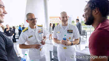 Commander visits alma mater during Miami Navy Week - University of Miami: News@theU