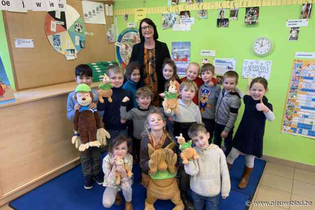 Juf Isabelle van Vlinderboom Eke na 41 jaar dienst met pensioen