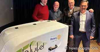 Rotary schenkt elektrische bakfiets aan vzw De Luifel - Het Laatste Nieuws