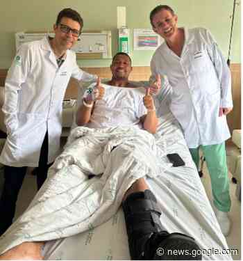 Cascavel: Rodrigão rompe tendão de Aquiles e passa por cirurgia ... - Rádio Norte FM