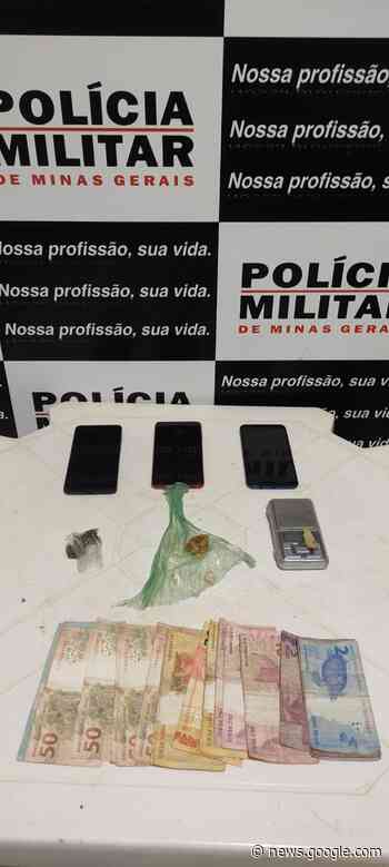 Trio é preso em Lagoa da Prata com drogas e mais de R$600 - Portal MPA
