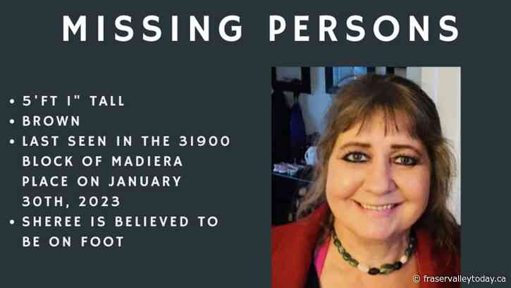 Abbotsford Police Department searching for missing 62-year-old woman