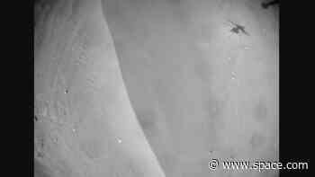 Mars helicopter Ingenuity soars over Perseverance rover tracks on 41st flight