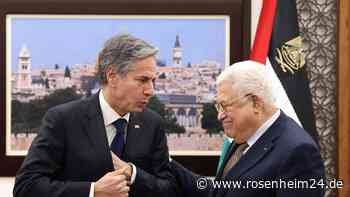 Blinken bekräftigt in Ramallah Zwei-Staaten-Vision