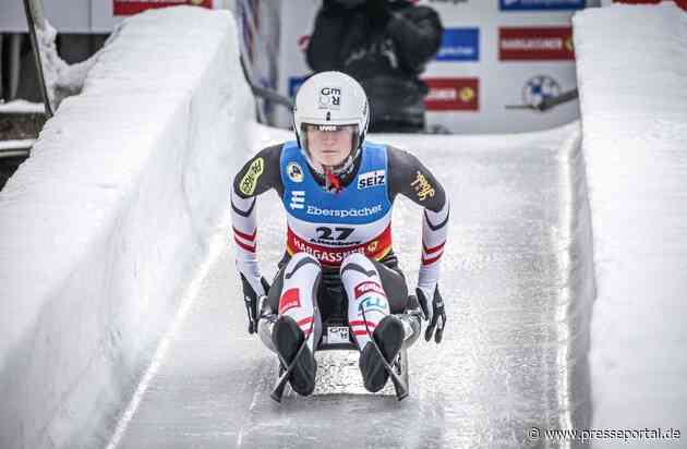 Nach der WM ist vor der WM: Rodel-Weltcup als Generalprobe für Rodel-WM 2024