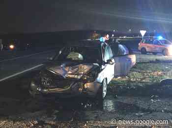 Scontro, un ferito grave - Crema News