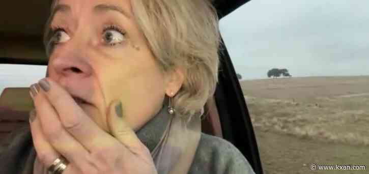 Woman taking friend for cancer treatment describes her, others spinning on SH 45