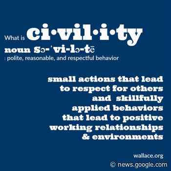 Our Voice: In Defense of Civility - by Jan Wondra - The Ark Valley Voice