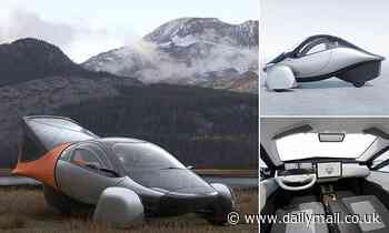 Solar-powered car can drive up to 40 miles per day without needing to charge