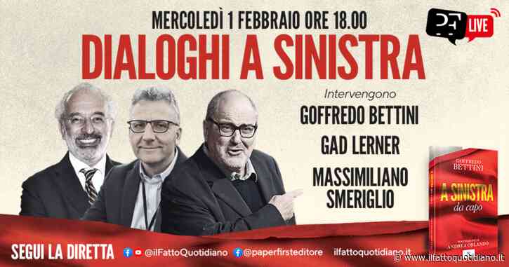 Pd, dalla sconfitta verso la risalita. Bettini e Smeriglio a confronto con Gad Lerner su errori e prospettive della sinistra