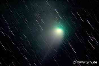 Komet C/2022 strahlt überm Himmel von Hiltrup