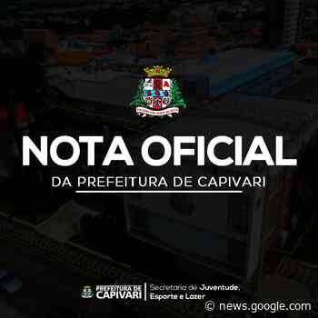 NOTA OFICIAL DA PREFEITURA DE CAPIVARI - カテゴリ