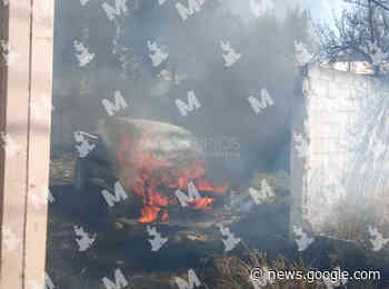 Incendio en una camioneta moviliza a cuerpos de emergencia en ... - Municipios Puebla