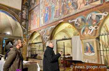 Caravaggio. San Bernardino: per Sgarbi è il miglior restauro in Italia ... - Il Nuovo Torrazzo