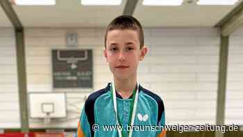 Wolfsburgs größtes Tischtennis-Talent wird Landesmeister