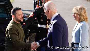 Hoffnung auf  F-16-Kampfjets für die Ukraine: Biden will nach Kampfjet-„Nein“ mit Selenskyj reden