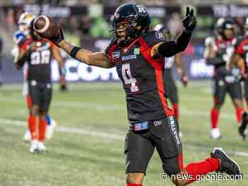 THE MONEY MAKER: Ottawa Redblacks bring back DB Hunter - The Intelligencer