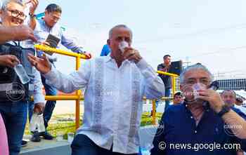 Tras inaugurar potabilizadora de Macuspana, Merino Campos toma ... - Tabasco HOY