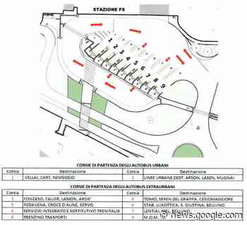 Rinnovato il piazzale della stazione di Feltre. Dolomiti Bus avvia i ... - Bellunopress