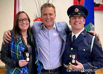 Airdrie volunteer power couple honoured with prestigious medal - DiscoverAirdrie.com