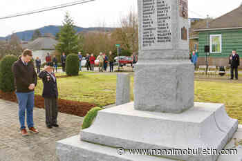 Ladysmith pays respects on cenotaph’s 100th anniversary