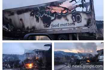 Fiery incident on the Coquihalla closes northbound lane between ... - Chilliwack Progress