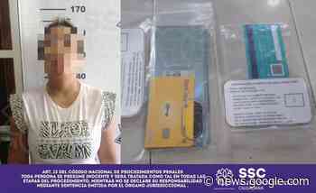 Detiene SSC a presunta responsable de robo y cohecho en Apizaco - Linea de Contraste