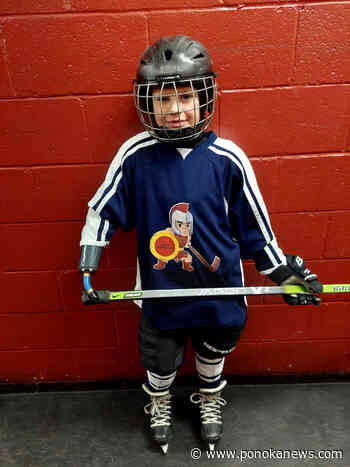 Clive champ hits the ice thanks to The War Amps