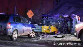 Barrie police investigating collision on Essa Road and Highway 400 ramp