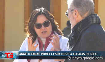 Angelo Famao porta la sua musica all'AIAS di Gela - Tg10.it