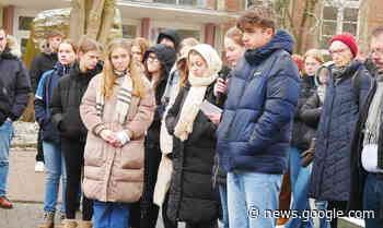 So gedenken Ernestinum-Schüler Holocaust-Opfern in Rinteln - SZ/LZ