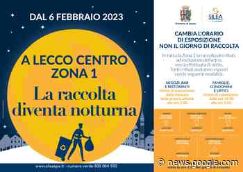 Lecco centro: raccolta rifiuti notturna - Comune di Lecco
