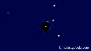 Exoplanets dance around distant star in stunning 12-year timelapse ... - Space.com