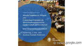 Kreisbauerntag an Mariä Lichtmess in Rosenheim – Samerberger ... - Hötzelsperger / Nitzsche