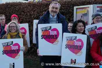 Live updates from teacher strikes in East Lancashire