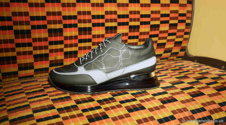 London Underground themed trainers from Mallet London