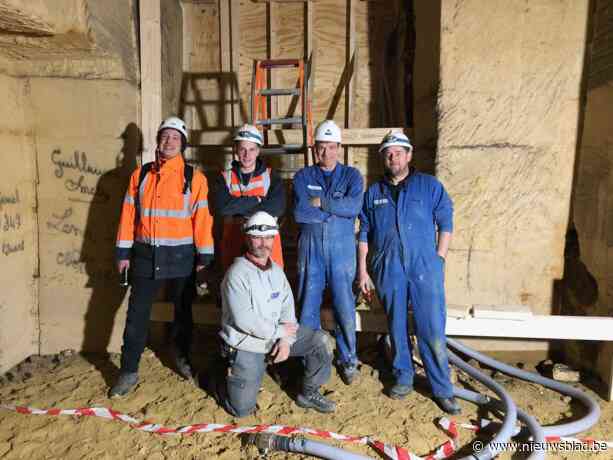 Opvulling ingestorte mergelgangen in Zussen wordt woensdag afgerond: Misweg volgende week opnieuw open
