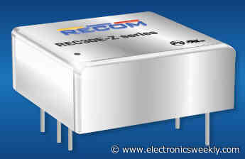 4:1 30W dc-dc converters sit on a 1 x 1inch footprint