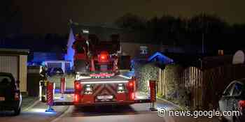 Schwarze Rauchwolke in Marl-Hamm: Für Feuerwehr wird es eng - Marler Zeitung