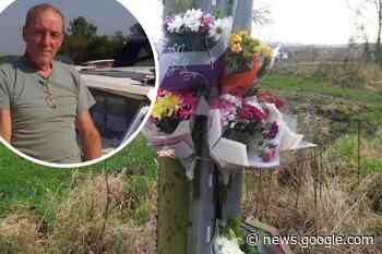 Floral tributes left to loving family man Paul Roberts - St Helens Star
