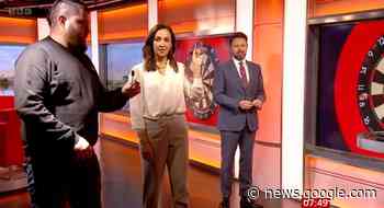 Darts world champion Michael Smith appears on BBC Breakfast - St Helens Star