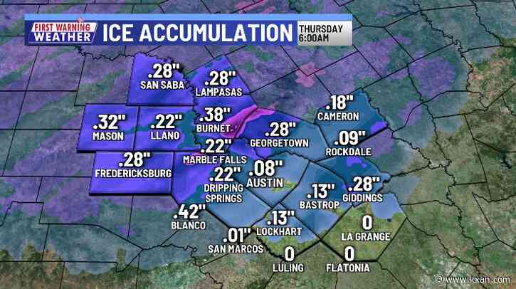WEATHER ALERT: freezing rain, ice leaving thousands without power