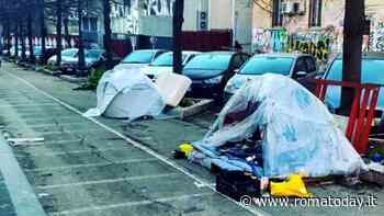 Tendopoli San Lorenzo: spunta un altro accampamento di fronte alla facoltà di Psicologia