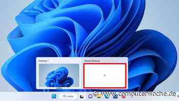 Windows 11: Virtuelle Desktops nutzen