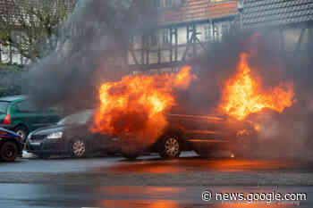 Pkw-Vollbrand in Lauterbach - Oberhessen-live