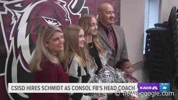 A&M Consolidated hires Brandon Schmidt as next head football coach - KAGSTV.com