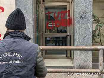 Blitz anarchici a Saronno, già iniziate le pulizie - ilSaronno