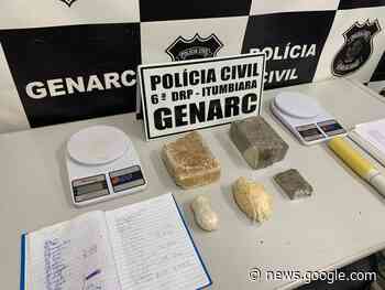 Duas mulheres são presas em flagrante por tráfico de drogas em ... - Policia Civil do Estado de Goiás