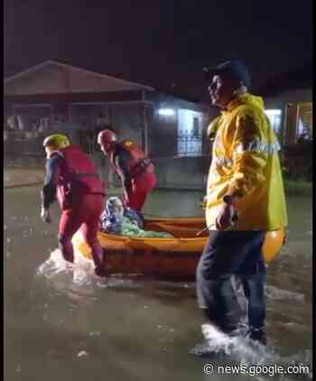 Idosa de 88 anos é resgatada de bote durante tempestade em Lages - scc10.com.br